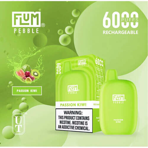 Flum Pebble Passion Kiwi