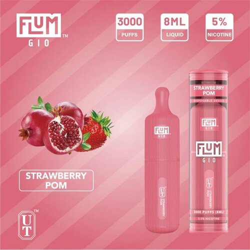 Flum Float Strawberry Pom