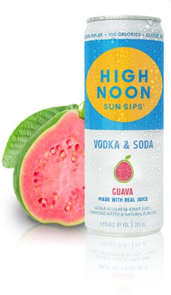 High Noon Guava Vodka Seltzer