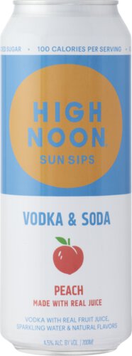 High Noon Peach Vodka Seltzer
