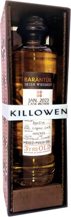 Killowen Barantuil Cognac Cask 3 YR Whiskey