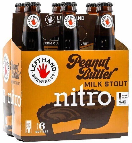 Left Hand Nitro Peanut Butter Milk Stout