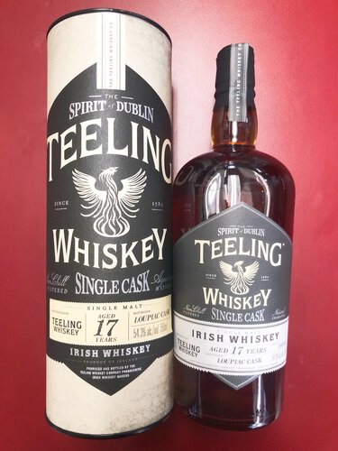 Teeling 17 year old Matured in Loupiac Cask Single Malt Irish Whiskey