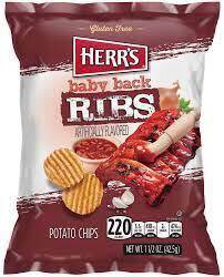 HERRS BABY BACK RIBS 2.5OZ