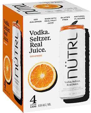 Nutrl Vodka Orange Seltzer