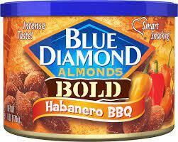 Blue Diamond Almonds Bold Habanero Bbq