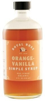 ROYAL ROSE ORANGE VANILLA SIMPLE SYRUP