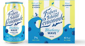 Fishers Island Lemonade Blueberry Wave