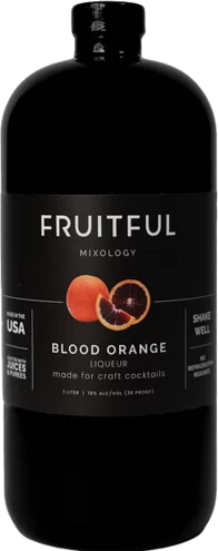 Fruitful Mixology Blood Orange Liqueur