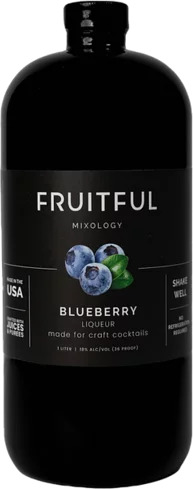 Fruitful Mixology Blueberry Liqueur