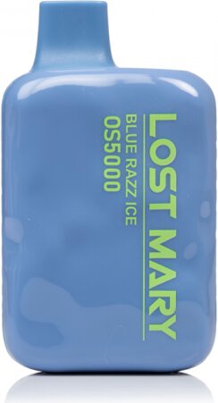 10 Pack Lost Mary OS5000 - Disposable Vape Device - Blue Razz Ice -   ADV365 Australia Blue Razz Lost Mary Vape