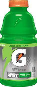 Gatorade G Series Perform Fierce Green Apple Limited Edition