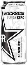 Rockstar Pure Zero Silver Ice