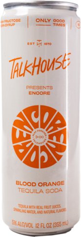 Talkhouse Blood Orange Tequila Soda