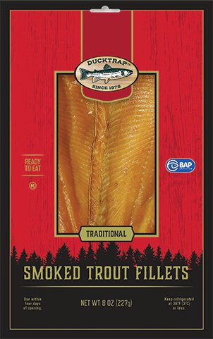 Ducktrap Raibow Trout Fillets Smkd