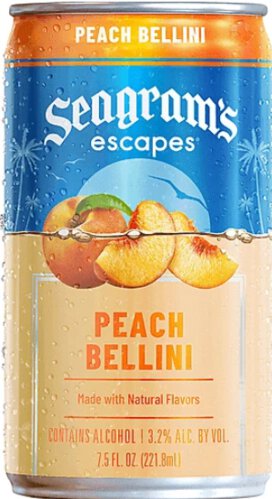 Seagram's  Escapes Peach Bellini