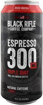 Black Rifle Coffee Espresso 300 Triple Shot Rich Mocha