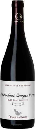 Domaine du Clos des Poulettes, Nuits Saint Georges 1er Cru