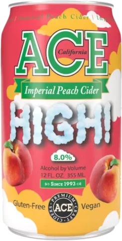 Ace High Imperial Peach Cider