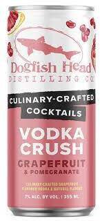 Dogfish Head Grapefruit & Pomegranate Vodka Crush