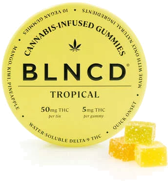 Blncd Tropical Gummies 5mg THC
