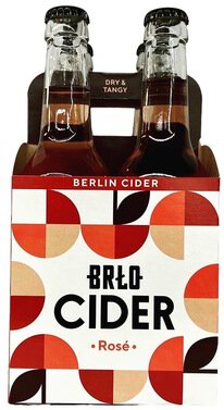 Brlo Cider Rose Hard Cider 12oz Cans