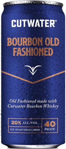 Cutwater Bourbon Old Fashion Cocktail Single