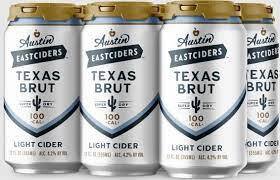 AUSTIN TEXAS BRUT HARD CIDER CANS