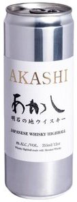 Akashi Japanese Whisky Highball Cans