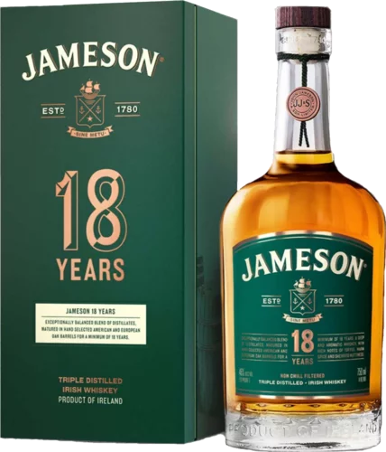 Jameson 18 Year Irish Whiskey