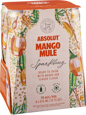 Absolut Mango Mule RTD Cocktail
