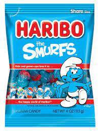 Haribo The Smurfs Share Size 113g