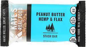 Kate's Peanut Butter Hemp Flax Bar