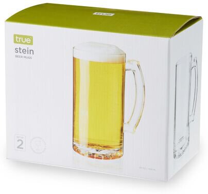 TRUE BRAND BEER STEIN SET OF 2