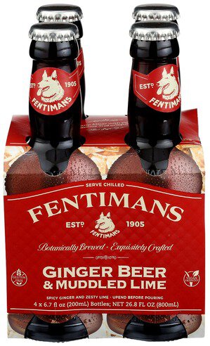 Fentimans Ginger Beer & Muddled Lime