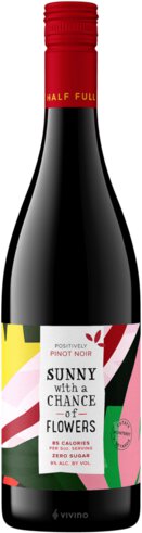 Sunny With A Chance Of Flowers Pinot Noir