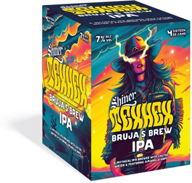 Shiner Tex Hex Bruja Brew 4p