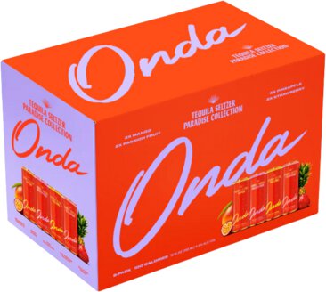 Onda Tequila Seltzer Paradise Collection