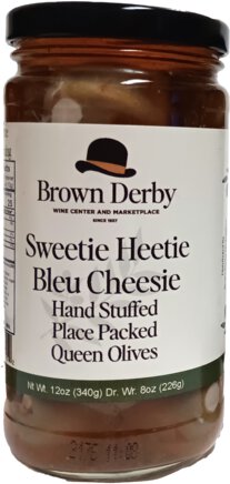 Leonard Mountain Sweetie Heetie Bleu Stuffed Queen Olives