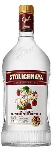 Stoli Razberri Vodka 1.75L, Latvia