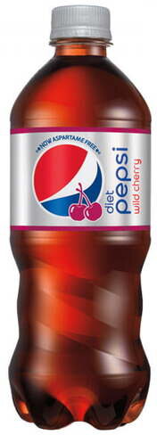 Diet Pepsi Soda Wild Cherry 