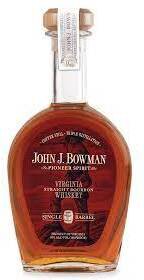 A Smith Bowman Distillery John J Bowman Single Barrel Straight Bourbon Whiske