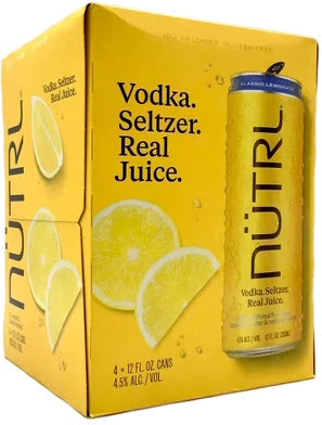 Nutrl Classic Lemonade Vodka Seltzer