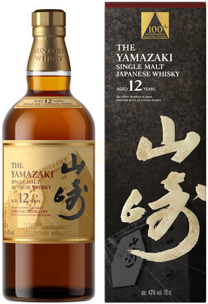 サントリー 山崎 THE YAMAZAKI SINGLE MOLT WHISKY シングルモルト 43％ 700ml　マイレージシール付き　3