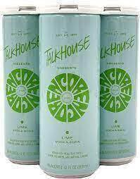 Talkhouse Lime Vodka Soda 4pk