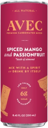 AVEC Drinks Spiced Mango & Passionfruit Cans