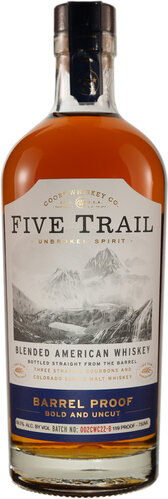Five Trail Barrel Proof Bold and Uncut