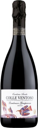 COLLE VENTOSO – LAMBRUSCO GRASPAROSSA SECCO