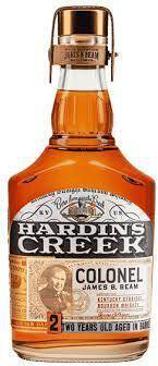 Hardin's Creek Kentucky Straight Bourbon Colonel James B Beam 2 Years Old
