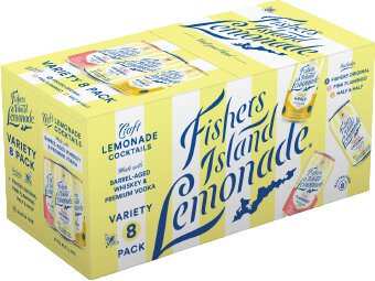 Fishers Island Spiked Lemonade Variety Pack Cans
